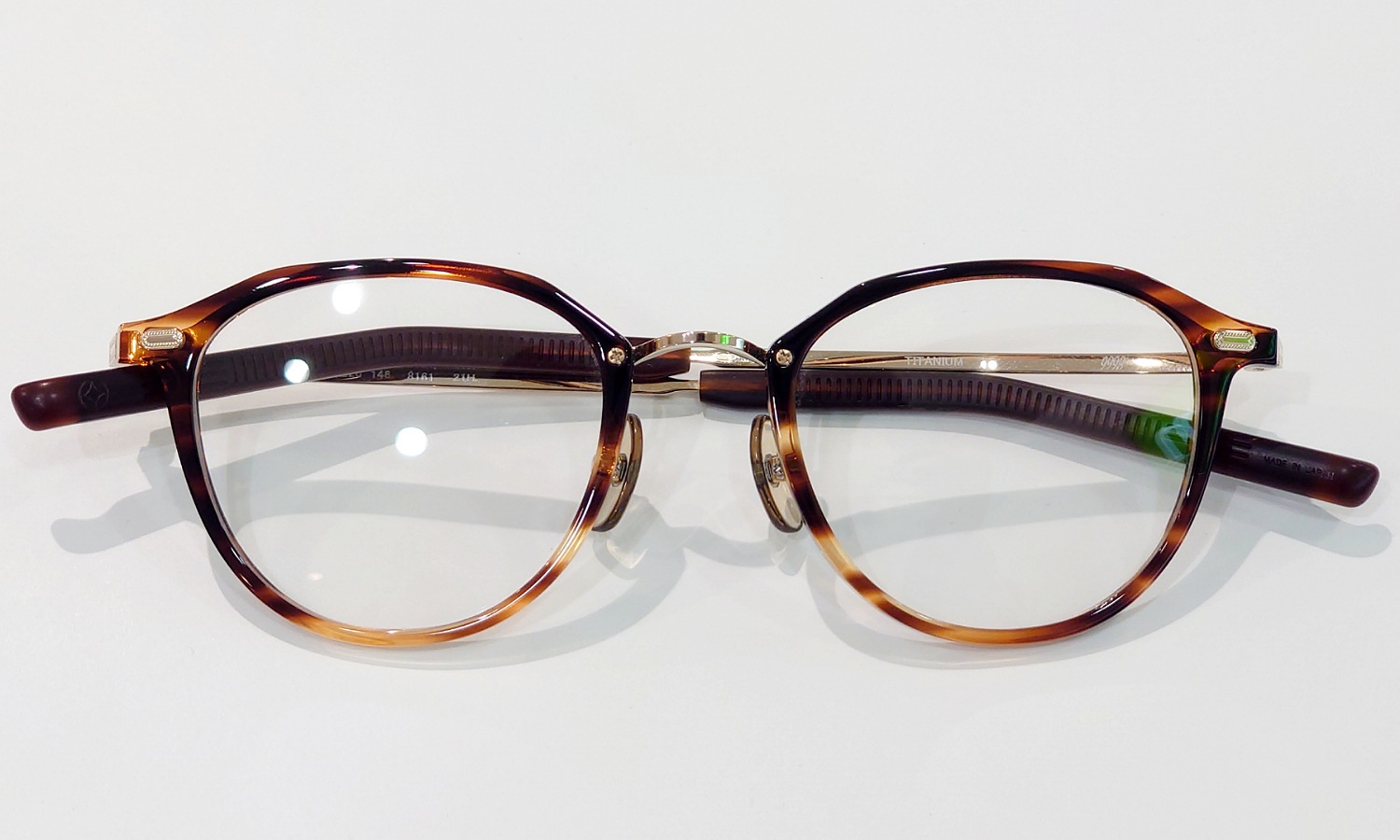 999.9（フォーナインズ）】M-80 | メガネのモチダ｜島根県松江市メガネ  