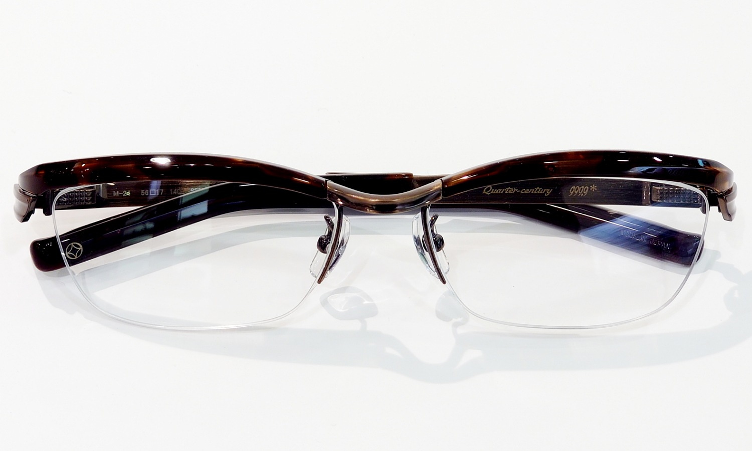 999.9（フォーナインズ）】M-24 | メガネのモチダ｜島根県松江市メガネ  